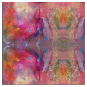 FARBFARBIGE PINK FUCHSIA BLAUE ABSTRAKT STOFF (Nahaufnahme)