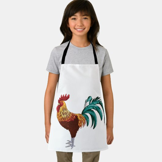 FARBFARBIGE ROOSTER SCHÜRZE (Insitu)