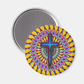FARBFARBIGE RÜCKKEHR MAGNET (Vorderseite/Rückseite)