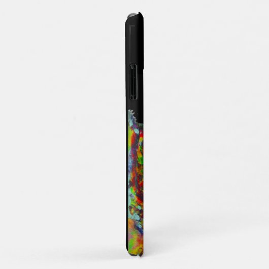 FARBFARBIGE SCHALTFLEUNDSCHAFT ROTES GOLD GELBE MO Case-Mate iPhone HÜLLE (Hinten/Rechts)