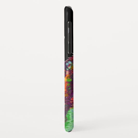 FARBFARBIGE SCHALTFLEUNDSCHAFT ROTES GOLD GELBE MO Case-Mate iPhone HÜLLE (Hinten/Links)