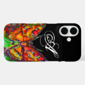 FARBFARBIGE SCHALTFLEUNDSCHAFT ROTES GOLD GELBE MO Case-Mate iPhone HÜLLE (Rückseite (Horizontal))