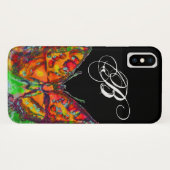 FARBFARBIGE SCHALTFLEUNDSCHAFT ROTES GOLD GELBE MO Case-Mate iPhone HÜLLE (Rückseite (Horizontal))