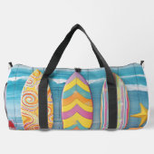 FARBFARBIGE SOMMERGRENZEN DUFFLE BAG (Rückseite)