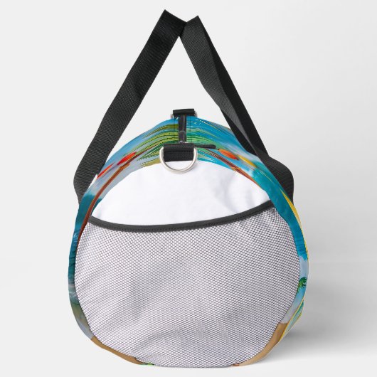 FARBFARBIGE SOMMERGRENZEN DUFFLE BAG (Rechts)