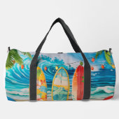 FARBFARBIGE SOMMERGRENZEN DUFFLE BAG (Vorderseite)