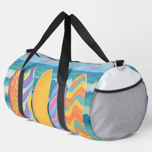 FARBFARBIGE SOMMERGRENZEN DUFFLE BAG (Rechte Ecke)