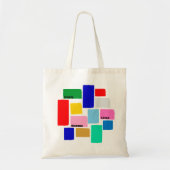 FARBFARBIGE TIEFE TRAGETASCHE (Vorne)