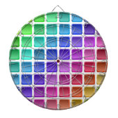 FARBFARBIGE TILPLÄTZE DARTSCHEIBE (vorne)