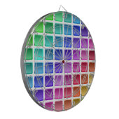 FARBFARBIGE TILPLÄTZE DARTSCHEIBE (Vorderseite Links)