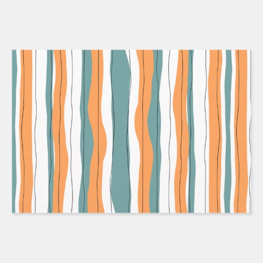 Farbfarbige Wrapping Paper Sheets, Matte Geschenkpapier Set (Vorderseite 2)