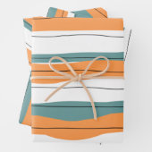 Farbfarbige Wrapping Paper Sheets, Matte Geschenkpapier Set (Beispiel)