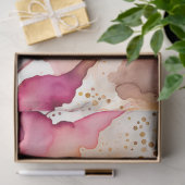 Farbfarbiges Abstrakt-Tinte-Kunstdruckpapier Seidenpapier (Geschenk)