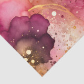 Farbfarbiges Abstrakt-Tinte-Kunstdruckpapier Seidenpapier (Ausschnitt)