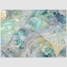 Farbfarbiges Abstrakt-Tinte-Kunstdruckpapier Seidenpapier