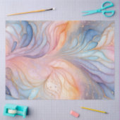 Farbfarbiges Abstrakt-Tinte-Kunstdruckpapier Seidenpapier (Basteln)