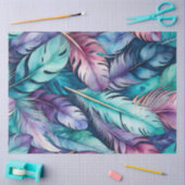 Farbfarbiges Kunstteppichpapier Seidenpapier (Basteln)