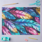 Farbfarbiges Kunstteppichpapier Seidenpapier (Basteln)