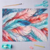 Farbfarbiges Kunstteppichpapier Seidenpapier (Basteln)