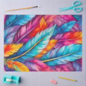 Farbfarbiges Kunstteppichpapier Seidenpapier (Basteln)