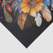 Farbfarbiges Papier für das Pferdegeflecht (Ausschnitt)