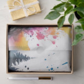 Farbfarbiges Papier für das Pferdegeflecht (Geschenk)