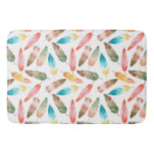 Farbfedern Badematte (Vorderseite)