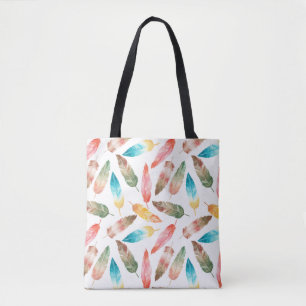Farbfedern Tasche
