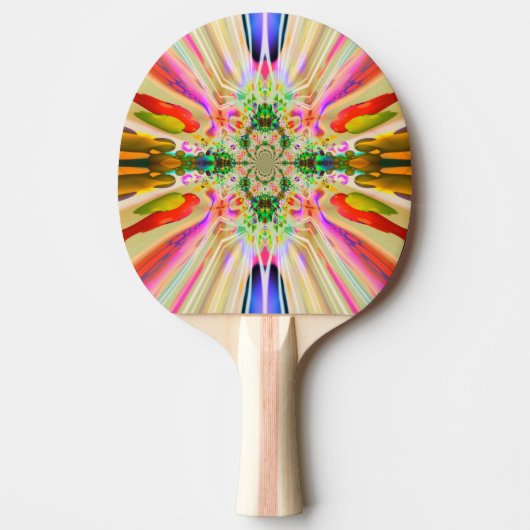 Farbfehler Pingpongpaddel Tischtennis Schläger (Vorderseite)