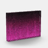 Farbfehler und Schwarzer Glitzer Fotoblock (Links)