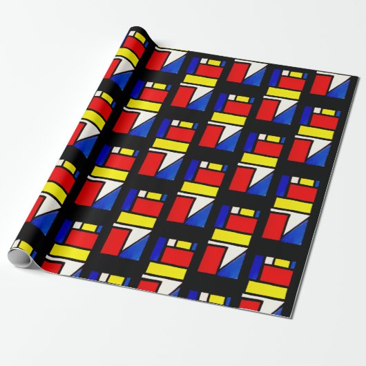 Farbfeld Geschenkpapier (Ungerollt)
