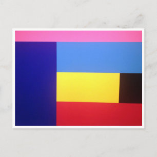 Farbfelder Postkarte