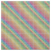 Farbfernsehen Stoff (Muster)