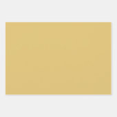 Farbfester Messing Geschenkpapier Set (Vorderseite 2)