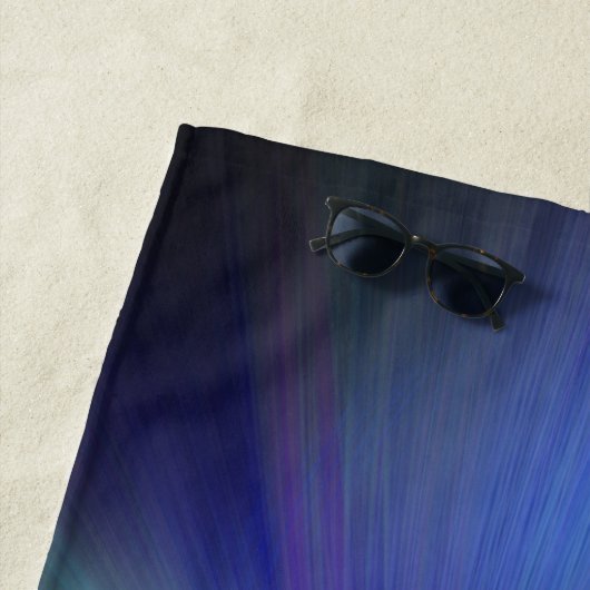 Farbfeuerwerke - cooles Fraktal Strandtuch (Beispiel)