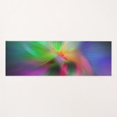 Farbfeuerwerke - Fraktal Yogamatte (Vorderseite (Horizontal))