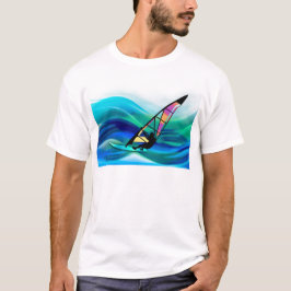 FarbfilmWindsurfer in einem Taifun T-Shirt