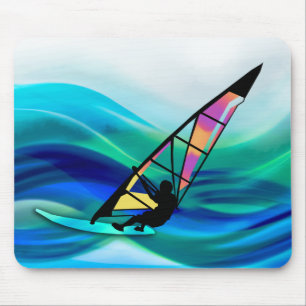 FarbfilmWindsurfer Mousepad