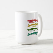 Farbfisch Kaffeetasse (VorderseiteRechts)