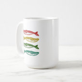 Farbfisch Kaffeetasse (Vorderseite Links)