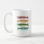 Farbfisch Kaffeetasse (Links)