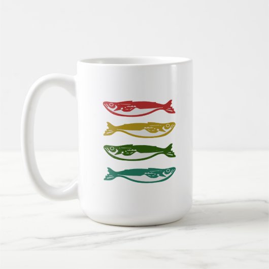 Farbfisch Kaffeetasse (Links)