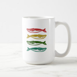 Farbfisch Kaffeetasse