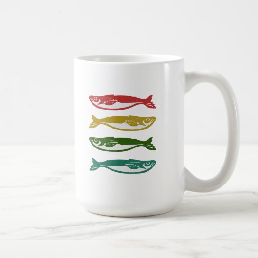 Farbfisch Kaffeetasse (Rechts)