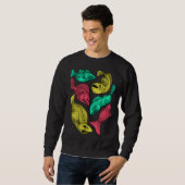 Farbfisch Sweatshirt (Vorne ganz)