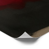 Farbflächen-Abstraktes Poster | Rothko Inspiriert (Ecke)