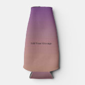 Farbflasche mit Regenbogen Cooler Flaschenkühler (Vorderseite)