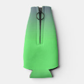 Farbflasche mit Regenbogen Cooler Flaschenkühler (Rückseite)