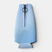 Farbflasche mit Regenbogen Cooler Flaschenkühler (Rückseite)