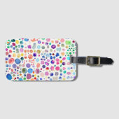 Farbflecken Gepäckanhänger (Vorderseite (Horizontal))